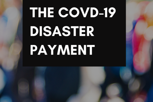 COVID-19 disaster payment